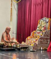 Jalabhisheka, Swadhyaya at Shri Vishweshwara Venugopala Temple, Karkala (12 Feb 2025)
